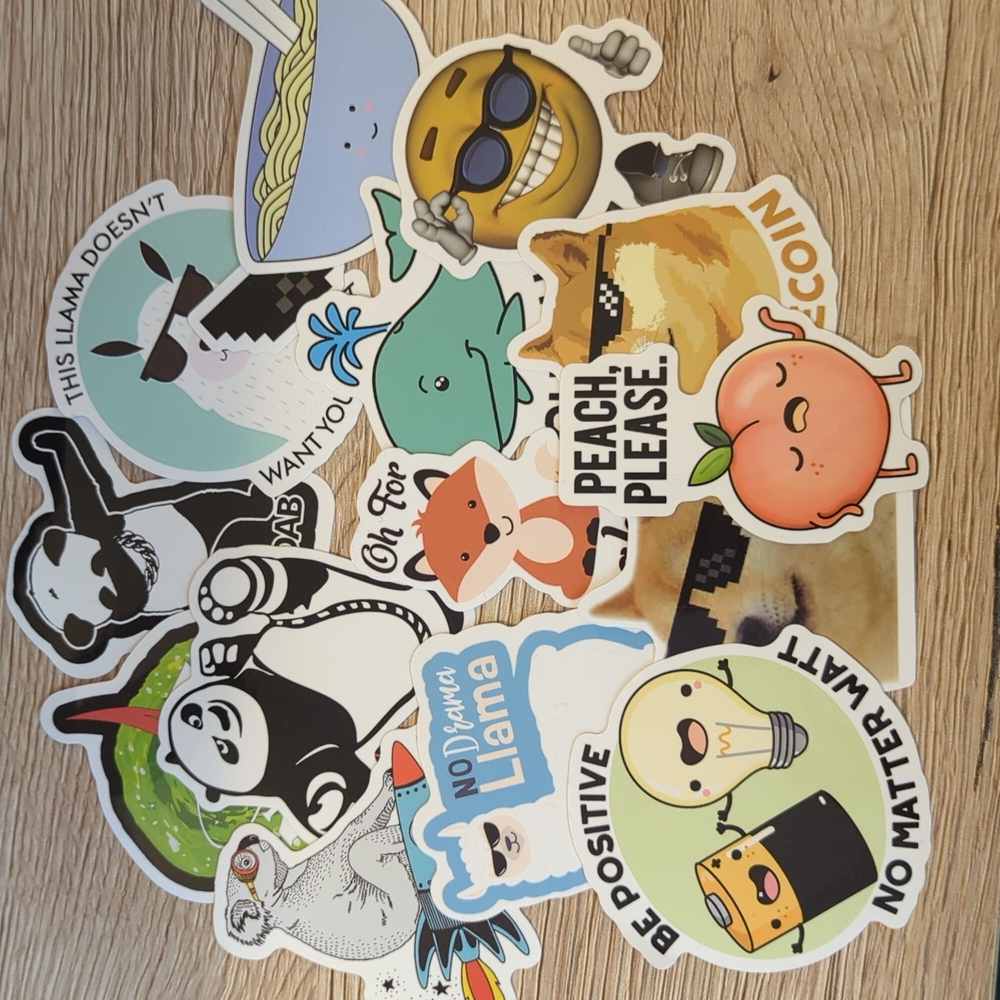 Assortment of Stickers 15 Count